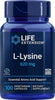 Life Extension L-Lysine, 620mg - 100 vcaps