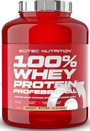 SciTec 100% Whey Protein Professional, Peanut Butter - 2350 grams