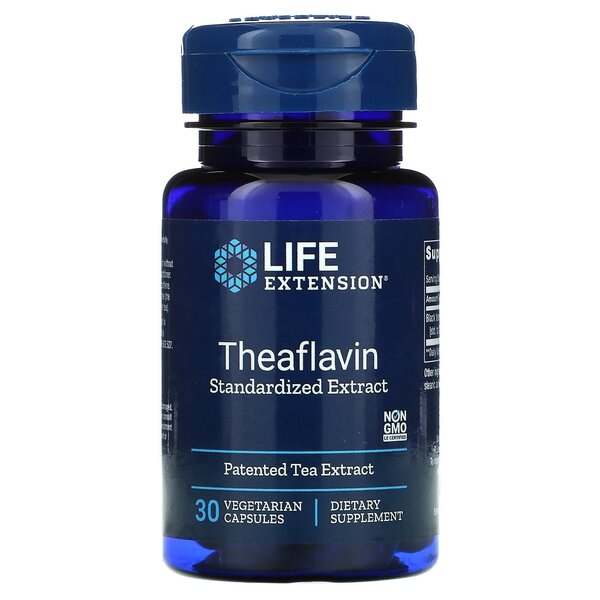 Life Extension Theaflavin Standardized Extract - 30 vcaps