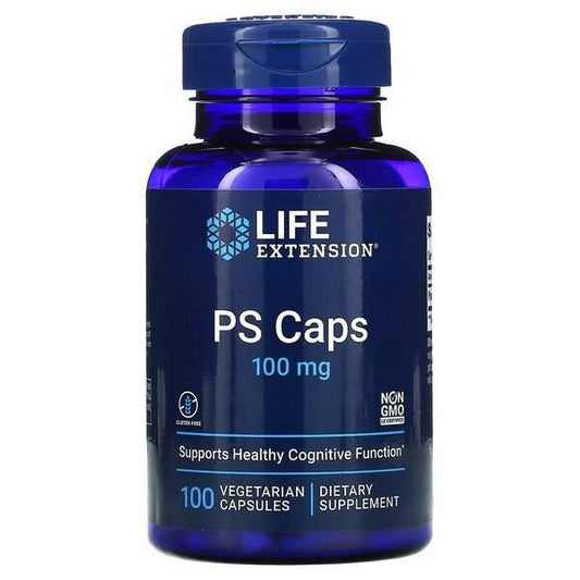 Life Extension PS Caps, 100mg - 100 vcaps