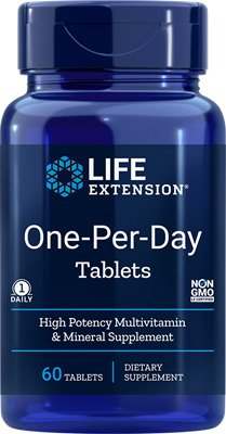 Life Extension One-Per-Day Tablets - 60 tablets