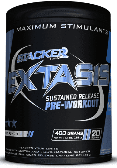 Stacker2 Europe Extasis, Fruit Punch - 400 grams