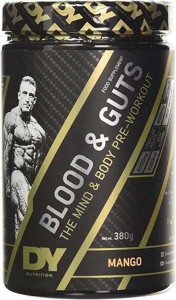 Dorian Yates Blood and Guts, Mango - 380 grams