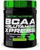 SciTec BCAA + Glutamine XPress, Apple - 300 grams