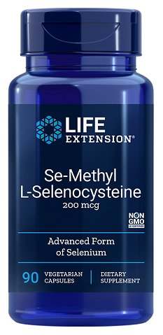 Life Extension Se-Methyl L-Selenocysteine, 200mcg - 90 vcaps