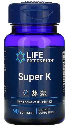 Life Extension Super K - 90 softgels