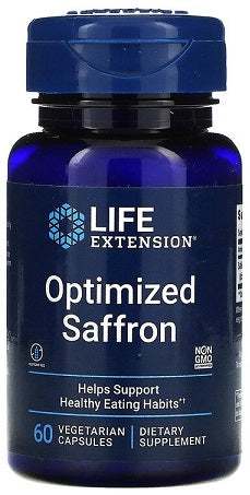 Life Extension Optimized Saffron - 60 vcaps