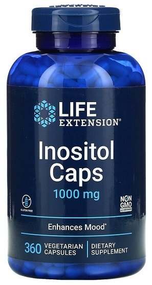 Life Extension Inositol Caps, 1000 mg - 360 vcaps