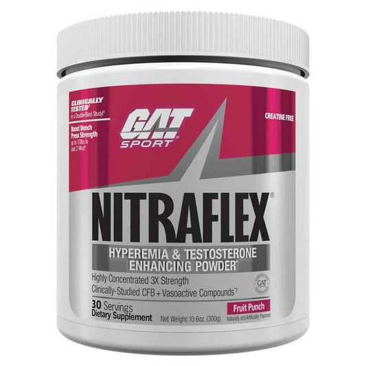 GAT Nitraflex Classic, Fruit Punch - 300 grams