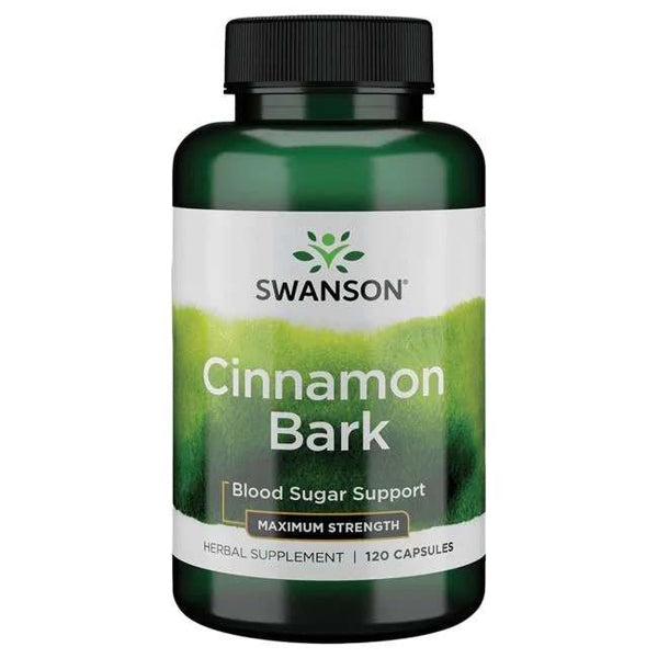 Swanson Cinnamon Bark, Maximum Strength - 120 caps