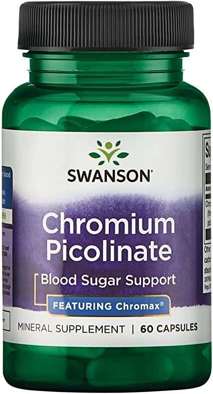 Swanson Chromium Picolinate Featuring Chromax, 200mcg - 60 caps