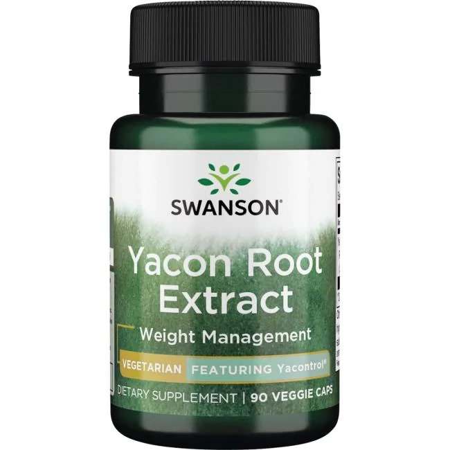 Swanson Yacon Root Extract, 100mg - 90 vcaps