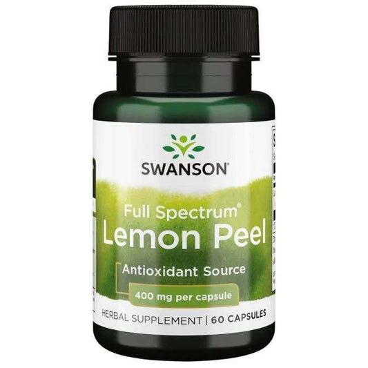 Swanson Full Spectrum Lemon Peel, 400mg - 60 caps