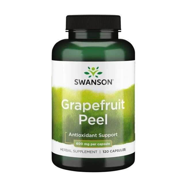 Swanson Grapefruit Peel, 600mg - 120 caps