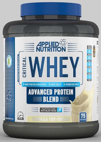 Applied Nutrition Critical Whey, Vanilla Ice Cream (EAN 634158562938) - 2000 grams