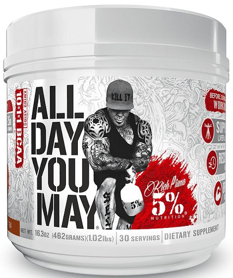 5% Nutrition AllDayYouMay - Legendary Series, Southern Sweet Tea - 462 grams