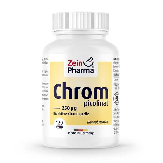 Zein Pharma Chromium Picolinate, 250mcg - 120 caps