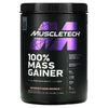 MuscleTech 100% Mass Gainer, Chocolate Fudge Brownie - 2330 grams