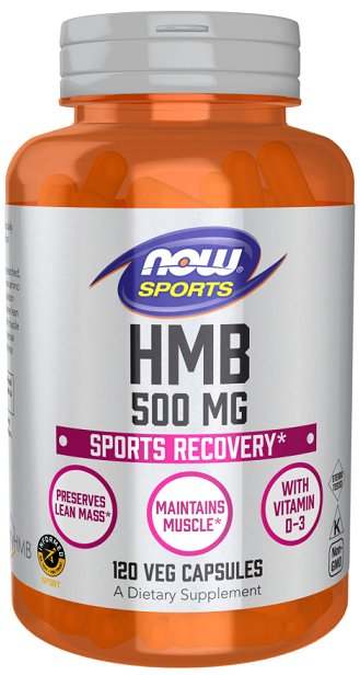 NOW Foods HMB, 500mg - 120 vcaps