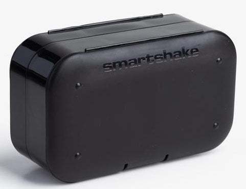 SmartShake Pill Box Organizer, 2-pack - Black