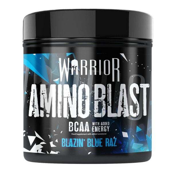 Warrior Amino Blast, Blazin Blue Raz - 270 grams