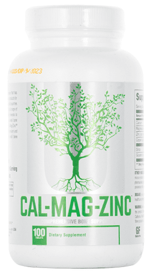 Universal Nutrition Cal Mag Zinc - 100 tablets