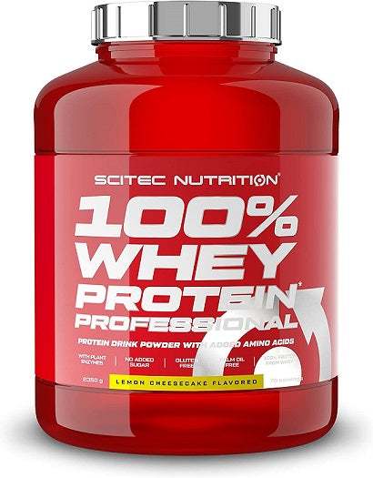 SciTec 100% Whey Protein Professional, Lemon Cheescake - 2350 grams