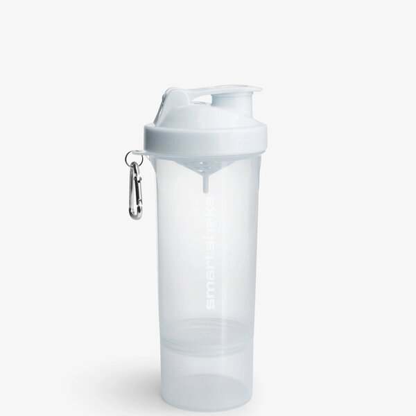 SmartShake Slim Series, White - 500 ml.