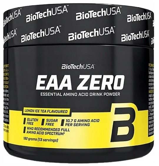 BioTechUSA EAA Zero, Lemon Ice Tea - 182 grams