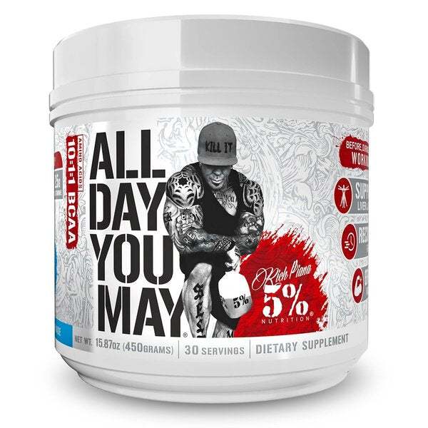 5% Nutrition AllDayYouMay - Legendary Series, Blueberry Lemonade - 450 grams