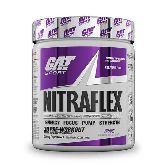 GAT Nitraflex Advanced, Grape - 309 grams