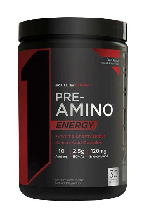 Rule One Pre-Amino Energy, Fruit Punch - 252 grams