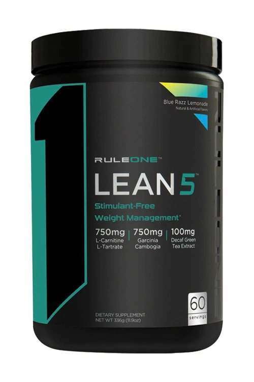 Rule One Lean 5, Blue Razz Lemonade - 336 grams