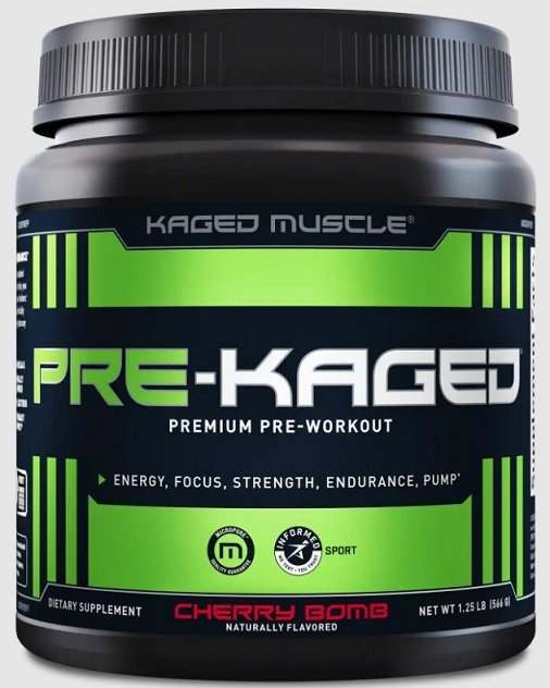 Kaged Muscle Pre-Kaged, Cherry Bomb - 566 grams