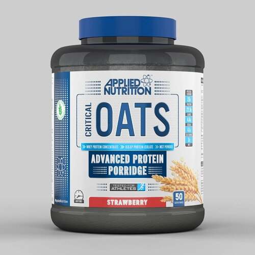 Applied Nutrition Critical Oats Protein Porridge, Strawberry - 3000 grams