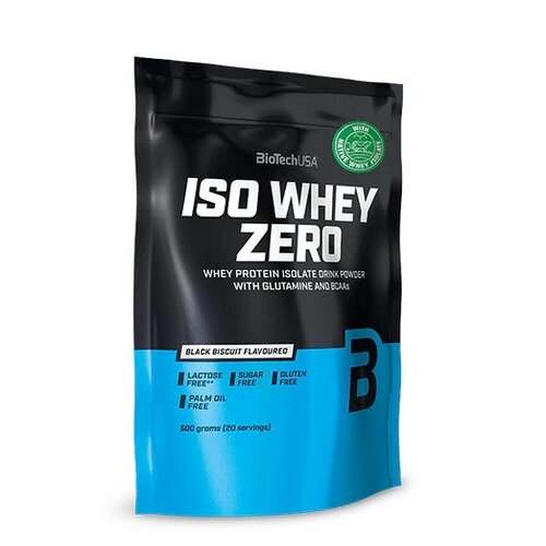 BioTechUSA Iso Whey Zero, Black Biscuit - 500 grams