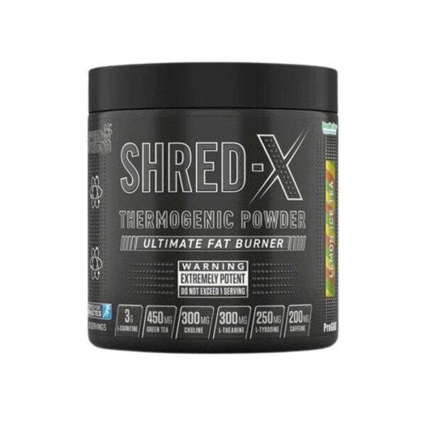 Applied Nutrition Shred-X Powder, Lemon Ice Tea (EAN 658556043950) - 300 grams