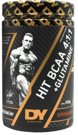 Dorian Yates HIT BCAA 4:1:1 + Glutamine, Strawberry - 450 grams