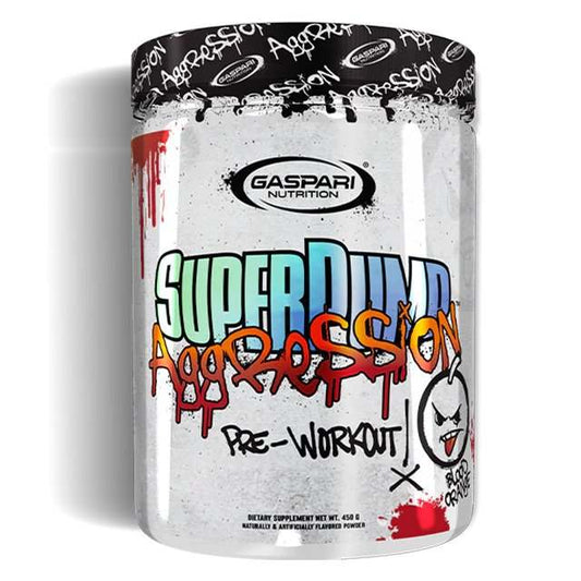 Gaspari Nutrition SuperPump Aggression, Blood Orange - 450 grams