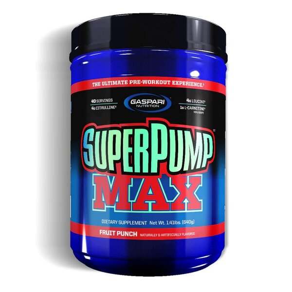 Gaspari Nutrition SuperPump MAX, Fruit Punch - 640 grams