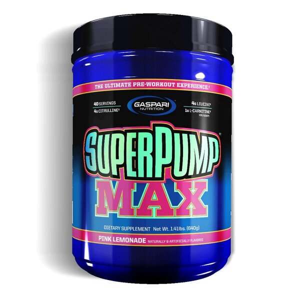 Gaspari Nutrition SuperPump MAX, Pink Lemonade - 640 grams