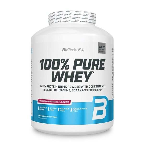 BioTechUSA 100% Pure Whey, Black Biscuit - 2270 grams