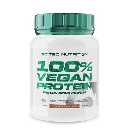 SciTec 100% Vegan Protein, Biscuit Pear - 1000 grams