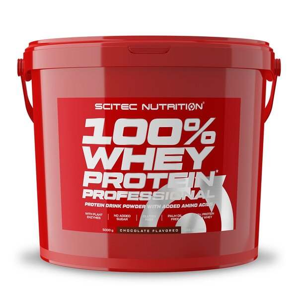 SciTec 100% Whey Protein Professional, Chocolate Cookies & Cream - 5000 grams