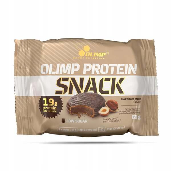 Olimp Nutrition Protein Snack, Hazelnut - 12 x 60g