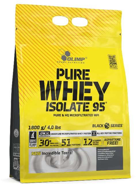 Olimp Nutrition Pure Whey Isolate 95, Coconut Cream - 1800 grams