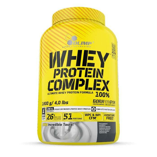 Olimp Nutrition Whey Protein Complex 100%, Cookies Cream - 1800 grams