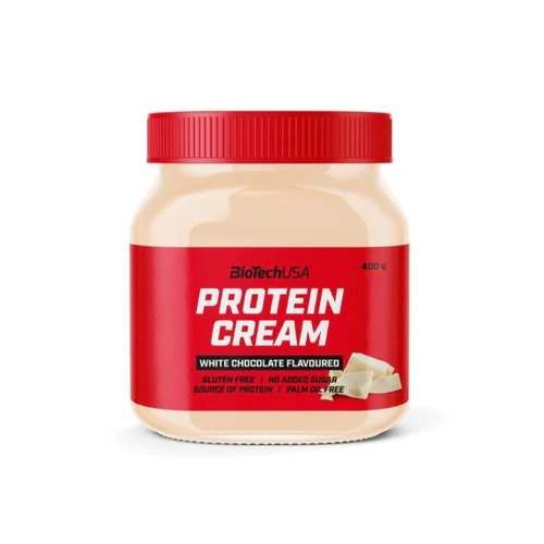 BioTechUSA Protein Cream, White Chocolate - 400 grams