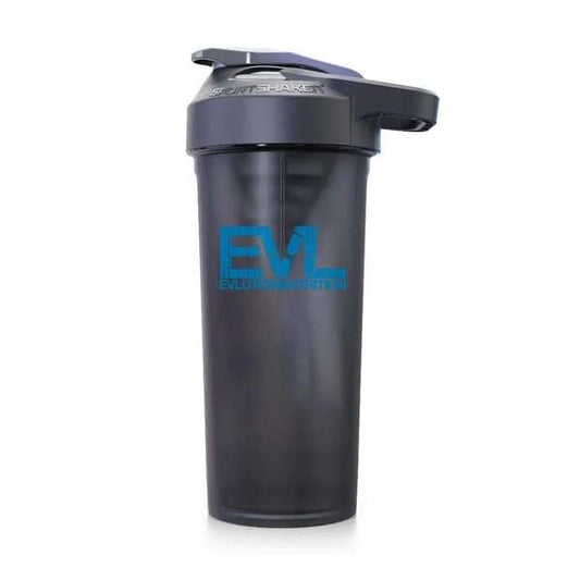 EVLution Nutrition EVL Sport Shaker, Black - 600 ml.