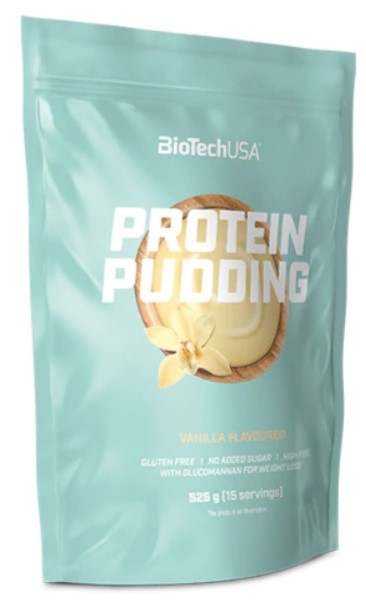 BioTechUSA Protein Pudding, Vanilla - 525 grams